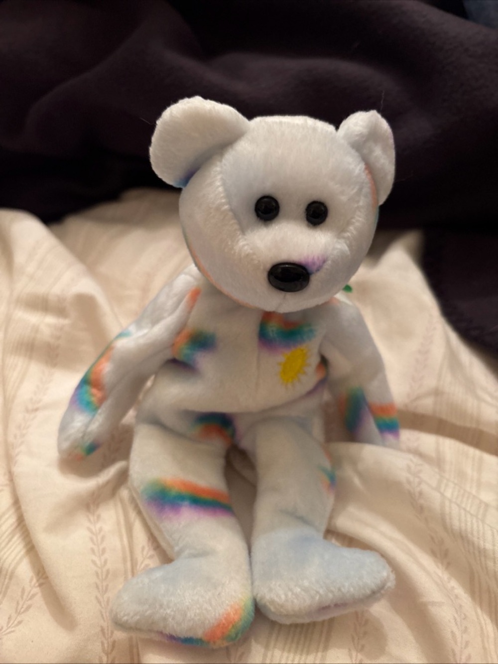 TY Beanie Baby Cherry the Bear Plush